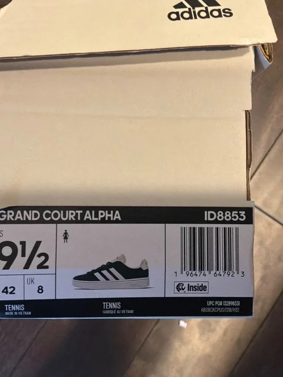 Adidas Grand Court Alpha Green and White - Picture 4 of 4